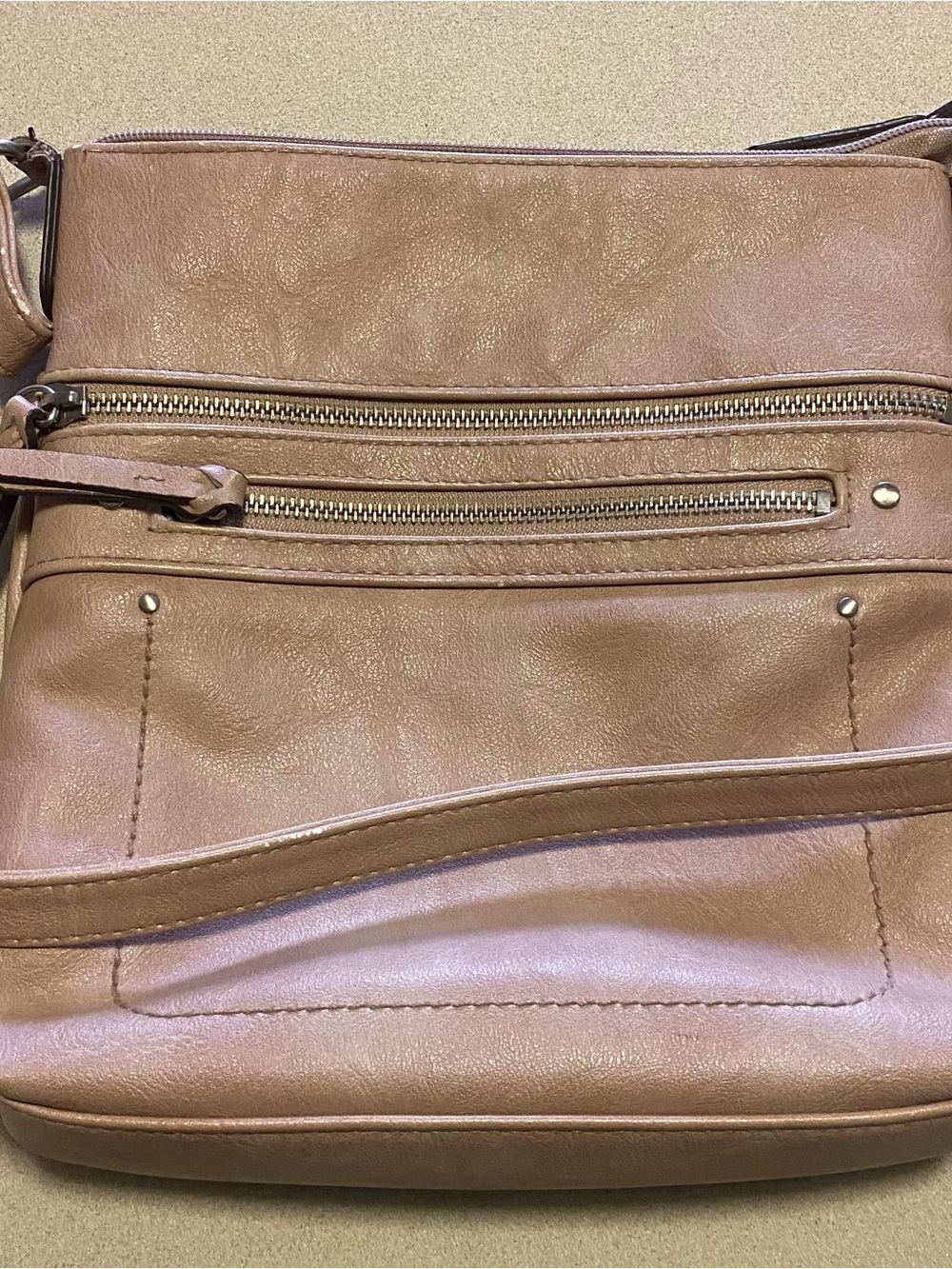INC international concepts Light Beige crossbody purse